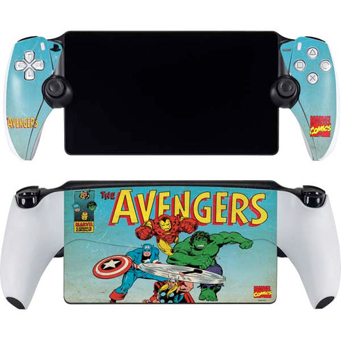 Marvel Classic Comics The Avengers  PlayStation PS5 Skins